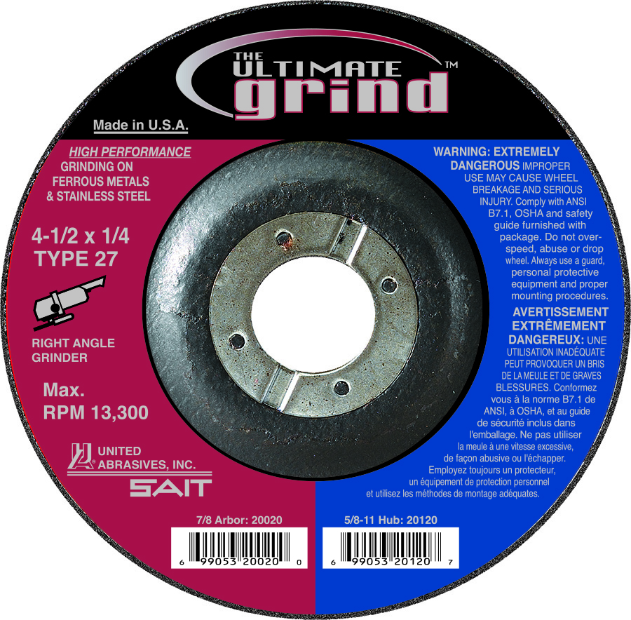 United Abrasives / SAIT The Ultimate Grind Wheel Contractor Supply